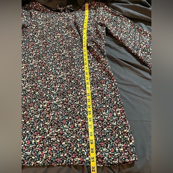 Band of Gypsies Lace floral Sleeve Mod Swing Dress size m - Picture 9 of 11